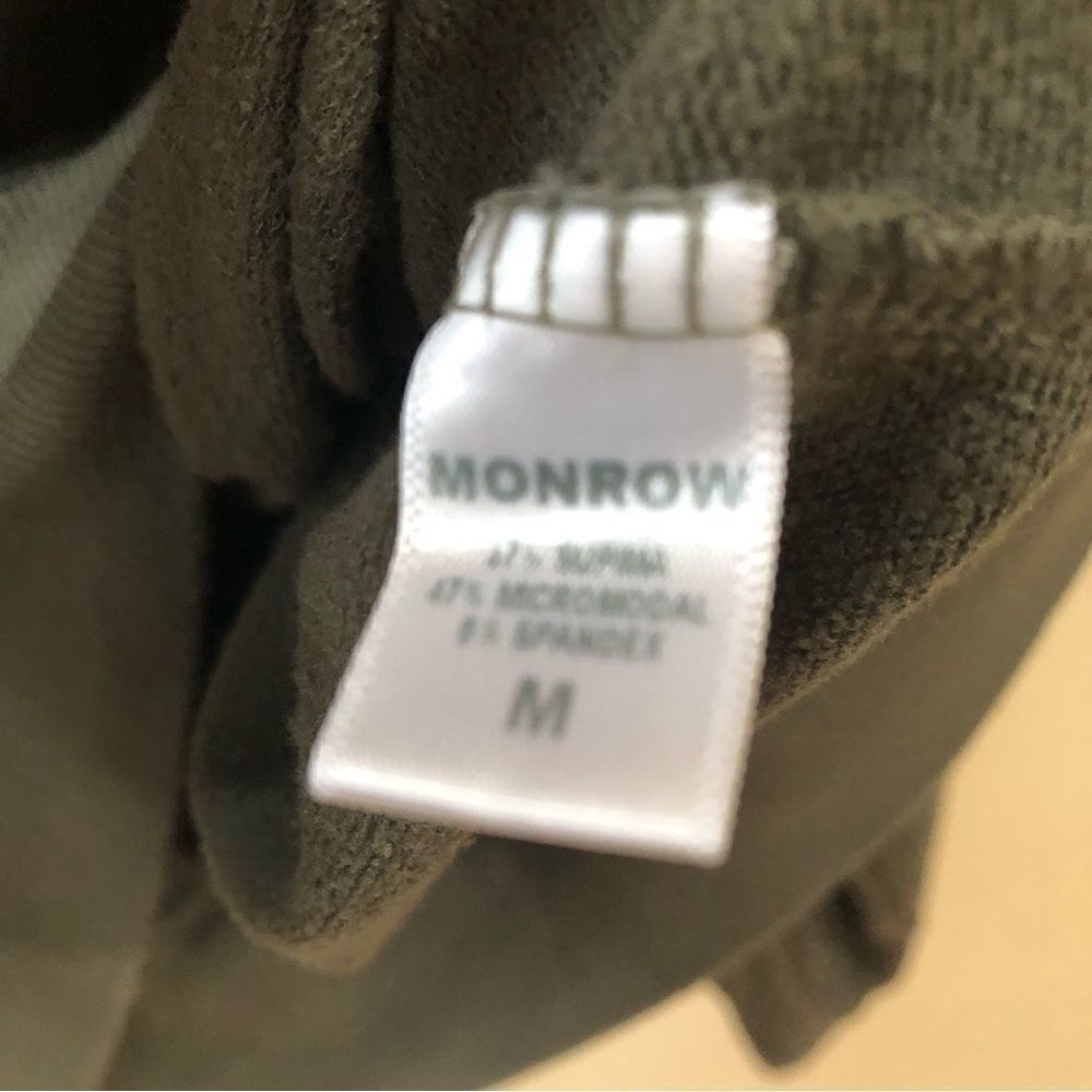 Monrow Patch Pocket Sweatshirt - Picture 6 of 6